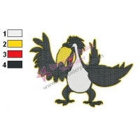 Rio Rafael Angry Birds Embroidery Design 02